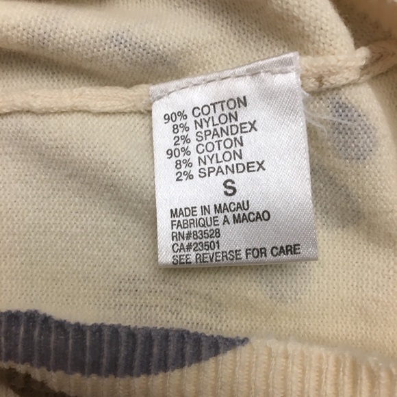 Easel cardigan M with sweater top S - Picture 8 of 8